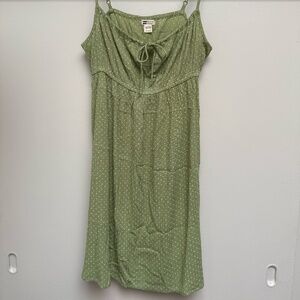 Billabong green lightweight minidress